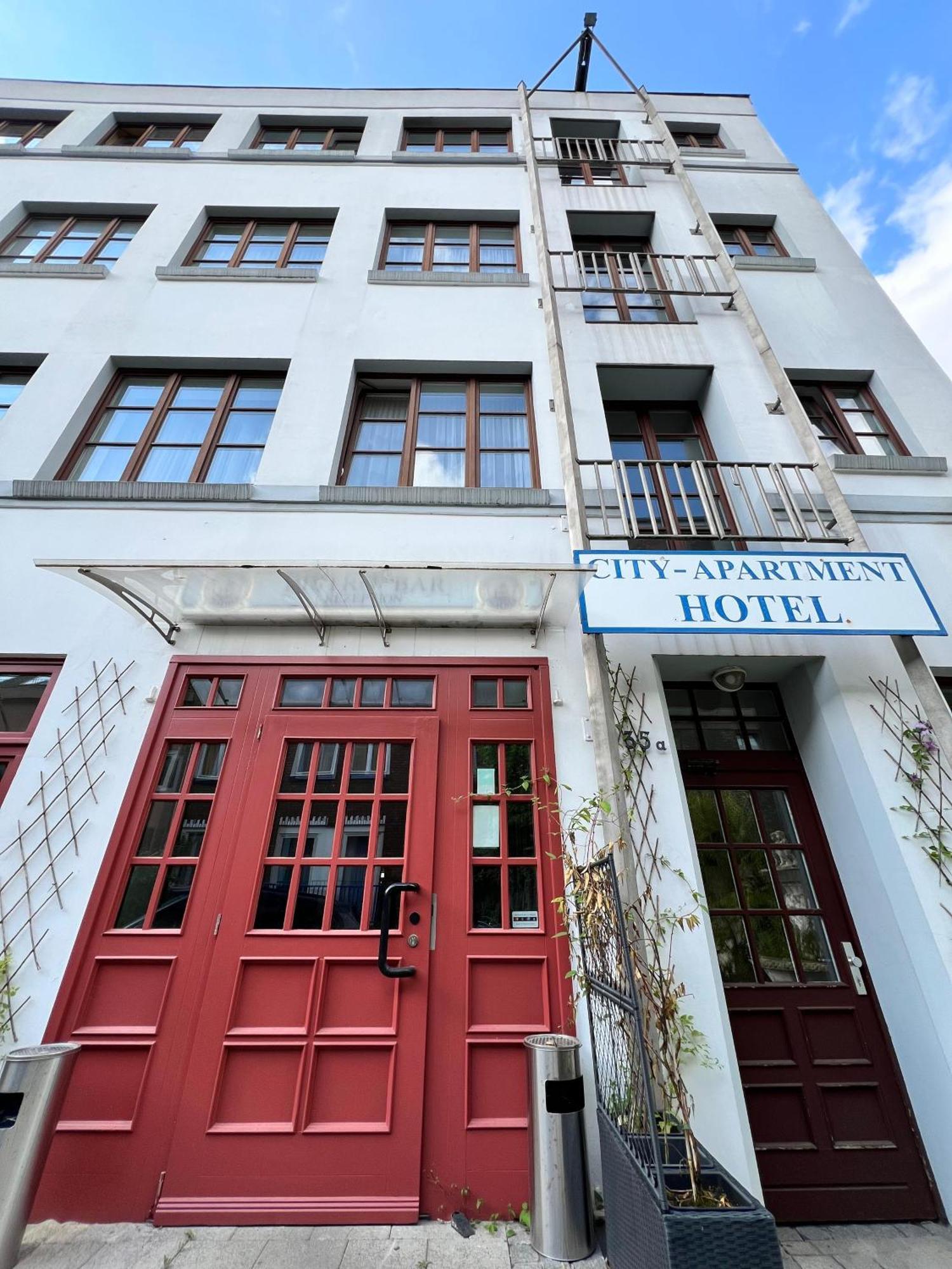 City Apartment Hotel Hamburg-Harburg Buitenkant foto